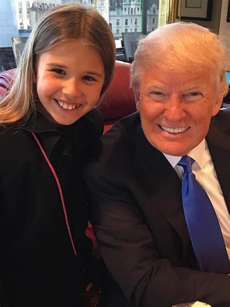 Kai Trump Speaks About Her Grandpa Trump .